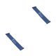 thumbnail image 3 of Yuarrent Goma elástica para Yoga, resistencia al estiramiento, ejercicio de látex, banda elástica para Yoga, goma elástica para Pilates, para piernas, Azul 2piezas Yuarrent CBP017172, 3 of 5