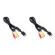 thumbnail image 4 of Seitruly 1.8M AV to RCA Audio Cable Triple Thick Controllers Wire Composite Line Copper PS2 Easy Ultra Leads Installment for TV Negro 1.8 M 2piezas, 4 of 6