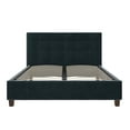 thumbnail image 4 of DHP Rose Tufted Upholstered Platform Bed Frame, Full, Blue Velvet, 4 of 19