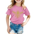 thumbnail image 4 of TZEWGL Tees For Infnat Short Sleeve Cartoon Printed Round Neck Top For Toddlers size 3-4T, 4 of 5