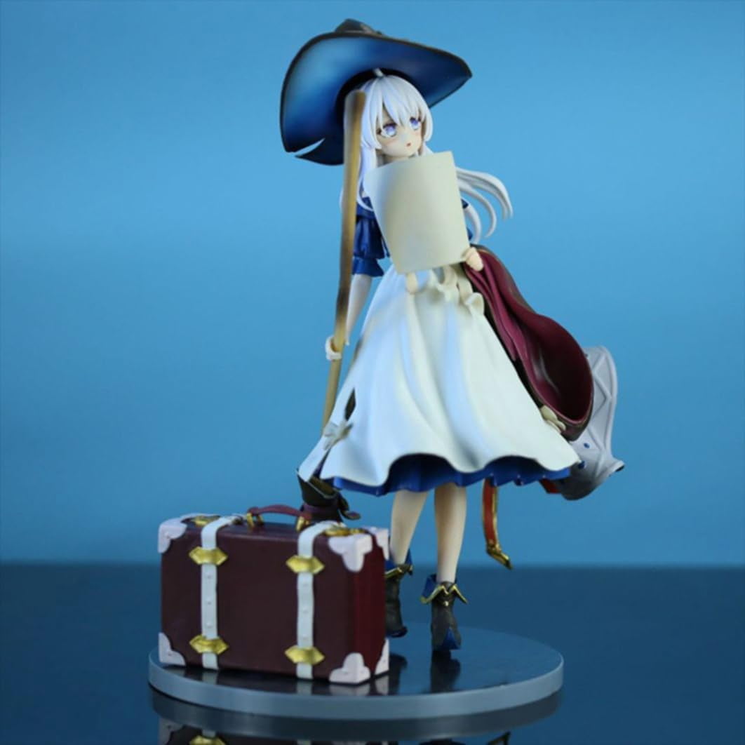 New Elaina (travel Ver) Character Anime Model Statue Action Figures Desktop Ornament Popular Decorations Fan Souvenirs Creative Gift Collectable