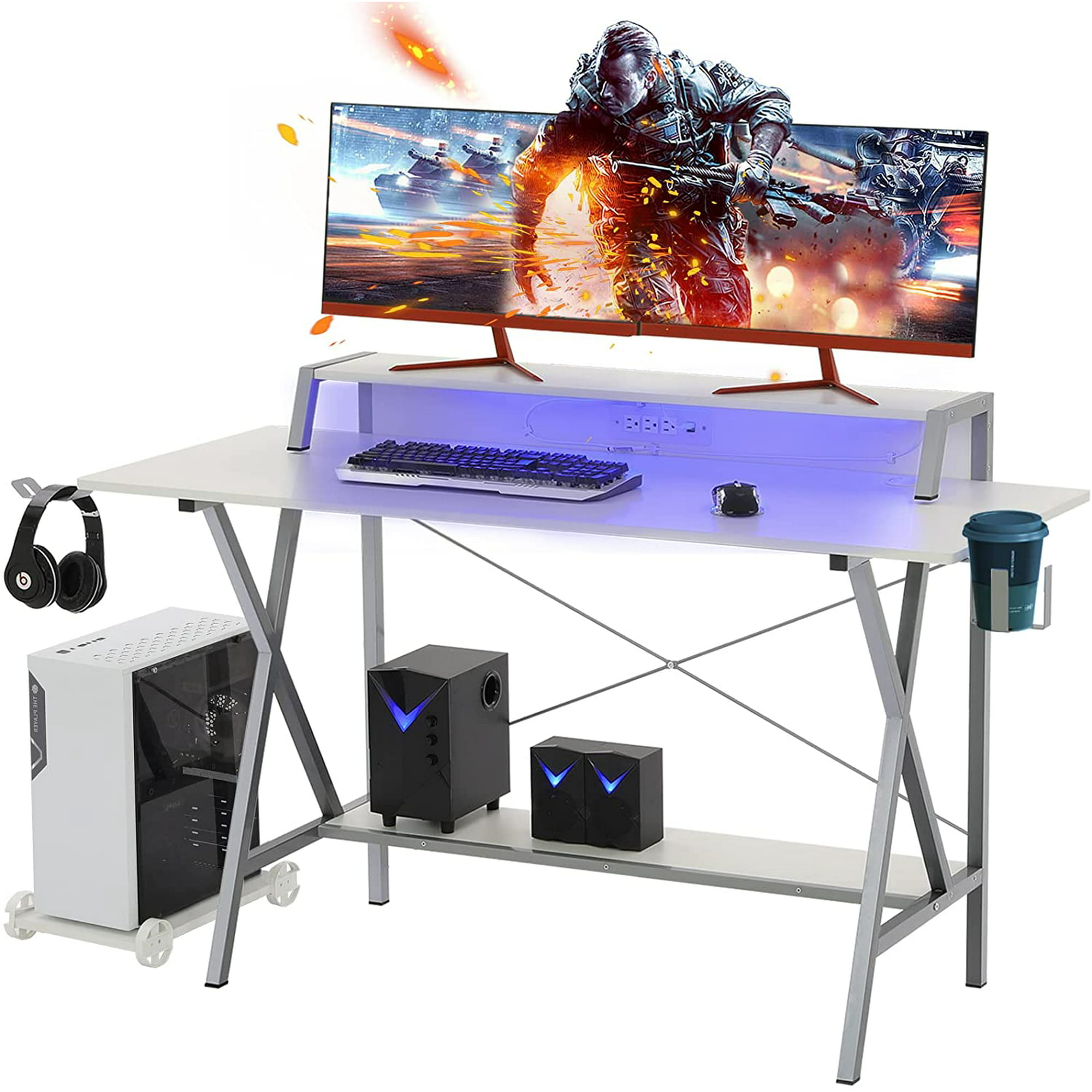 gaming computer desk plans