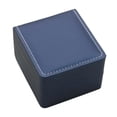 thumbnail image 2 of yuksok Single Watch Jewelry Box Luxury Watch Travel Case for Pendant Bracelet Rings Blue, 2 of 9