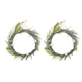 thumbnail image 2 of TIMIFIS Plastics Napkin Ring, Easter Bunny Napkin Rings Faux Easter Napkin Holders Rattan Napkin Serviette Buckles Holders for Easter Party Banquet Home Kitchen Decor Home Decor, 2 of 6