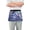 Beautiful Multicolored Fish, variant on Abstract Vivid Snowflakes Server Apron with 3 Pockets Waterproof Waitress Waist Short Apron for Man Woman 12 Inches