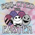 thumbnail image 3 of Men's The Nightmare Before Christmas Egg-Cited for Easter  Graphic T-Shirt, 3 of 5