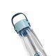 thumbnail image 3 of Botellas de agua portátiles a prueba de fugas de gran capacidad para deportes, taza de agua para gimnasio (cian) Likrtyny Libre de BPA, 3 of 8