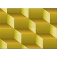 thumbnail image 1 of Ahgly Company Machine Washable Indoor Rectangle Transitional Bright Gold Yellow Area Rugs, 8' x 10', 1 of 7