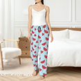 thumbnail image 4 of Pofeuu Watermelon Print Women's Fashion Pajama Pants with Pockets Comfy Drawstring Sleep Lounge Bottoms-Large, 4 of 6