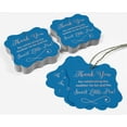 thumbnail image 5 of Inkdotpot Pack Of 100 Thank You For Celebrating The Mother To Be Baby Shower Paper Tags DIY Craft Bracket Shape Real Rose Gold Foil Hang Tags, 5 of 7