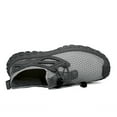thumbnail image 4 of Men's Athletic Walking Running Shoes Mesh Shoes Non-slip Sneakers Lightweight Casual Shoes Slip-on Comfort Gray 10, 4 of 7