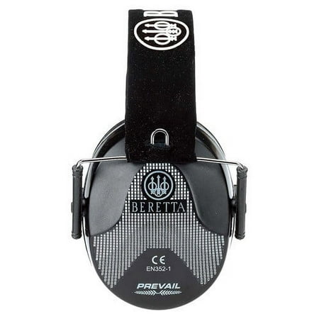 Beretta Standard Earmuff - 25db Black/black