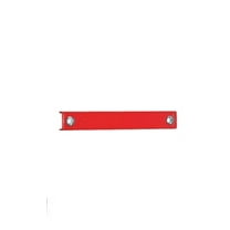 SSWBasics Magnetic License Plate Holder, Red, 1" x 8"