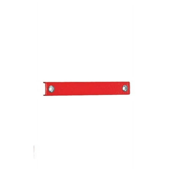 SSWBasics Magnetic License Plate Holder, Red, 1" x 8"
