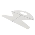 thumbnail image 4 of Plantilla para cuenco acogedor de 10 pulgadas, transparente, alisadora, duradera, de acrílico, para coser en casa., 4 of 14