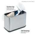 thumbnail image 2 of Kitchen Details Suction Cup Side Mount Stainless Steel Sink Caddy, 2 of 5