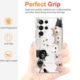 thumbnail image 2 of Cute Cat Collage Clear Case for Samsung Galaxy S23 Ultra,Aesthetic Art Design Case for Men Women,Unique Trendy Transparent TPU Bumper Case Cover, 2 of 5