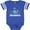 Football Blue and White, variant on Inktastic Santa Barbara California Beach Vacation Boys or Girls Baby Bodysuit