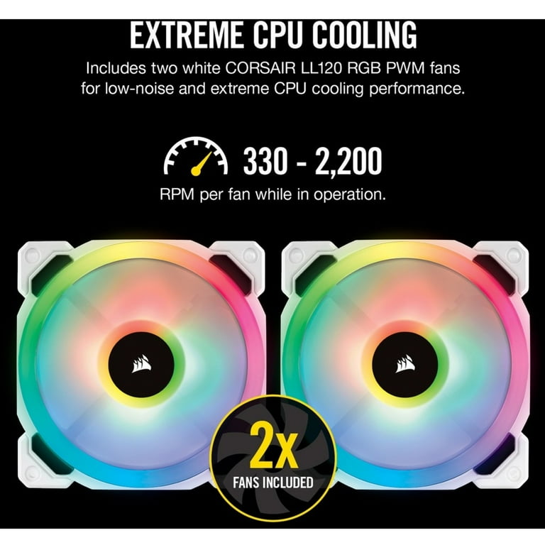 Corsair Hydro Series H100i RGB PLATINUM SE 240mm Liquid CPU