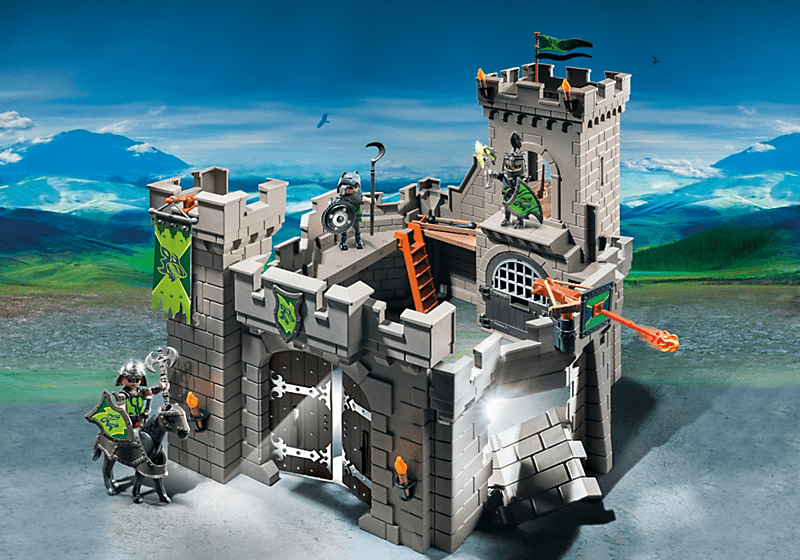 playmobil wolf knights castle