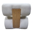 thumbnail image 3 of Sillón Lizz, Atlas del Descanso color Blanco, 3 of 5