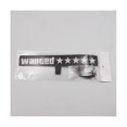 thumbnail image 2 of Windshield Electric 5stars Wanted Car Led Ice Blue Lights Up Window Stickers For Jdm Glow Panel Dec, 2 of 5