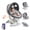 Gray, variant on Zoicay Baby Swing, Baby Rocker Stationary Seat Infants Swing 3-IN-1 Design, Motion Detection, 5 Speeds & 3 Modes,12 Melodies & Bluetooth Music, White