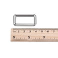 thumbnail image 4 of Unique Bargains 31x15mm Rectangle Buckles Zinc Alloy Silver Tone 8Pack, 4 of 5