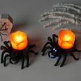 thumbnail image 6 of Happydeer Flameless LED Candle Lights Halloween Spider Tea Light Decoration Battery Operated 3D Electric Flickering Fake Candle for Home Decor (Type A), 6 of 13