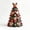 A-Reindeer A, variant on Christmas Patchwork Fabric Tree DIY Craft Kit,Plaid Quilted Tabletop Mini Tree Making Set With Doll Topper,Handmade Decor For Mantel,Table,Winter Holiday Home Decor A-Santa Claus
