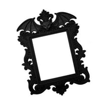 Yammee Gothic Bat Wing Picture Frame Halloween Party Decoration Vintage Photo Display