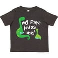 thumbnail image 3 of Inktastic My Papa Loves Me Dinosaur Boys Toddler T-Shirt, 3 of 5