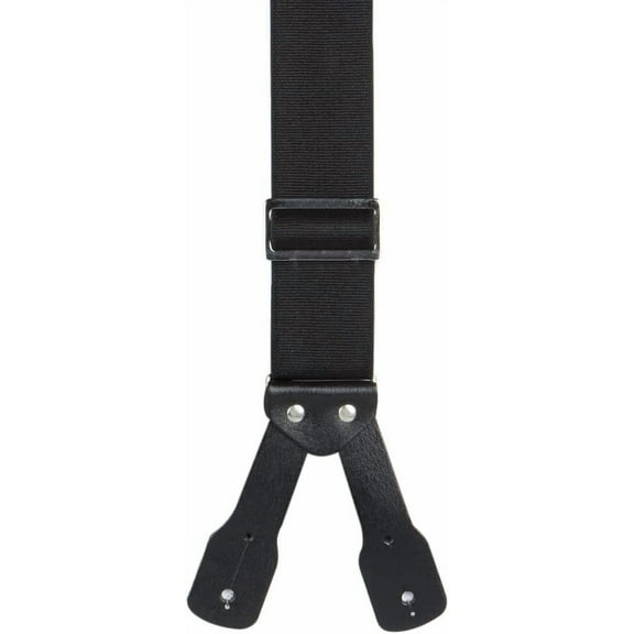 SuspenderStore Firefighter Suspenders - 2-Inch Wide Elastic - Button - 3 Sizes