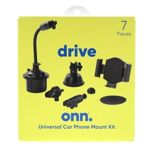onn. 7-in-1 Universal Car Phone Mount Kit