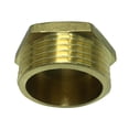 thumbnail image 3 of Tapón hundido hexagonal 1/4" 3/8" 1/2" 3/4" 1" 11/2" 2" Tapón de tubo macho de latón kusrkot  Accesorio de manguera de rosca macho de latón, 3 of 8