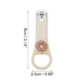 thumbnail image 4 of Unique Bargains 1 Pc Donut Pattern Nail Clippers Toenail Clippers 3.15"x0.98" Beige Brown, 4 of 7