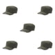 thumbnail image 2 of Gorras de béisbol Qarigey Escalada protección solar Unisex material premium sombrero plano ejercito verde 5Conjunto, 2 of 6
