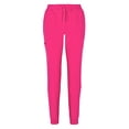 thumbnail image 4 of Natural Uniforms Womens' Cool 4-Way Stretch Jogger Scrub Set (Hot Pink, Medium), 4 of 7