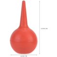 thumbnail image 2 of HSHDLDF 30ml Ear Washing Syringe, Delicate Red Ear Syringe Washing Bulb, Ear Washing Squeeze Bulb Portable Popular for Earwax Cleaning, 2 of 5