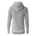 thumbnail image 3 of J. America - Women's Zen Fleece Full-Zip Hooded Sweatshirt - 8913, 3 of 5