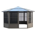 thumbnail image 5 of Gazebo Penguin 12’ x 12’ Hardtop Gazebo, UV Protection, 5 of 13