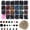 1040pcs/Box, variant on 1040pcs Safety Eyes and Noses with Washers 6-12mm Plastic Craft Eyes for Amigurumi and Crochet Stuffed Animals