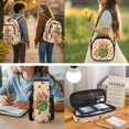 thumbnail image 5 of Yspwyqan Watermelon Capybara Kids Backpack Set for Travel, with Lunch Box Water Bottle Bag, 17 Inch Lightweight Large Capacity Bags Multi-Pocket for Back to School Hiking, 5 of 7