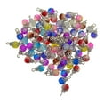 thumbnail image 3 of 50 Piezas de de Multicolores con Tapas de Flores de Margarita, Hechas con Pasador Plana, 3 of 8