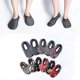 thumbnail image 1 of Calcetines de invierno para hombre y mujer, cálidos, gruesos, de moda para el hogar, de color puro, antideslizantes, calcetines cortos, calcetines elásticos de poliéster para el suelo, talla 35-38, 1 of 5