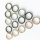 thumbnail image 2 of 50 Pcs Anillos Abiertos de Colores Mixtos Llamativos de Metal Puede Utilizar para Hebilla de Enlace de Cuero 13mm Macarena Anillos de salto de metal, 2 of 8