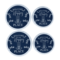 thumbnail image 1 of FSSTAM Electric Stove Burner Covers Set of 4(8" & 10") Decorative Range Burners Stove Top Cover Heat Resistant Large Small Round Tin Metal Kitchen, My Happy Place(with Exclusive FSSTAM Booskie), 1 of 7