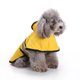 thumbnail image 5 of Elegante chaqueta de montar para perros, amarilla, talla M, impermeable y resistente a la lluvia, con tiras reflectantes y correas ajustables para perros salchicha, 5 of 5