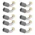 thumbnail image 6 of 10X CARBON BRUSHES To Fit Guild PDH26G Rotary Hammer Drill 1000W 6.5x7.5x12 E15, 6 of 8