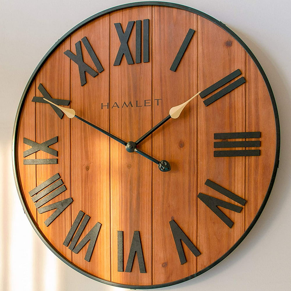  Large Farmhouse Wall Clock Decor for Small Space